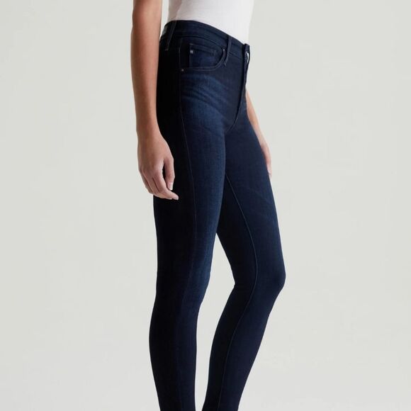 AG Adriano Goldschmied -1174 Jeans The Farrah High-Rise Skinny In Brooks Size 30 - Picture 3 of 11
